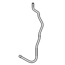 Makita 412114-7 Fuel Tube 3-370, EB7650TH