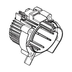 Makita 412277-9 Motor Housing, XEC01