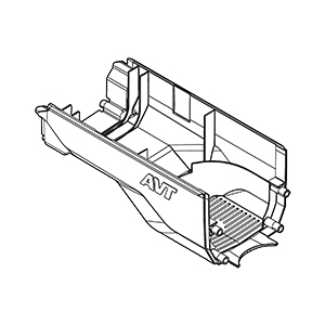 Makita 412876-7 Rear Cover A