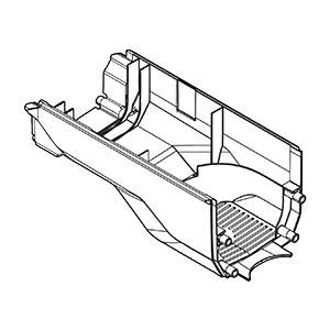 Makita 412886-4 Rear Cover B