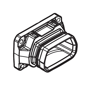 Makita 412944-6 Dust Guide Holder, GSL02