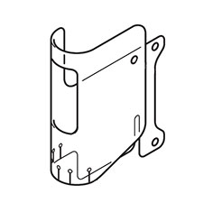 Makita 413127-1 Cover, AN610H