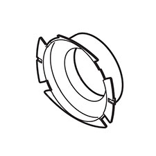 Makita 415467-3 Baffle Plate, 4131