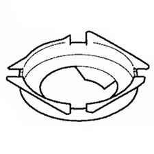 Makita 416936-7 Baffle Plate, HM1202C