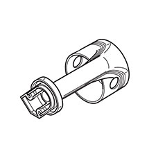 Makita 417277-4 Front Handle, 5402NA