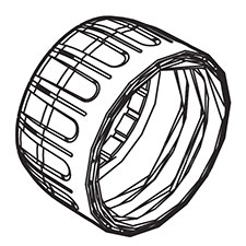 Makita 419372-6 Change Ring, BTP140