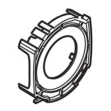 Makita 419716-0 Baffle Plate, HR2470F