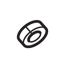 Makita 421492-4 Sponge Ring, 4131