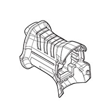 Makita 422221-8 Insulation Cover, XRJ07