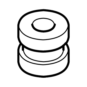 Makita 4222593 Rubber Sleeve 8, XHU07