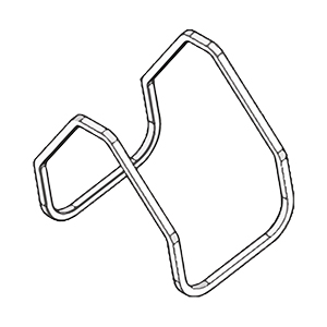 Makita 422566-4 Battery Cover Seal, XEC01