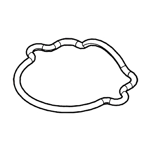 Makita 422647-4 Seal Ring, GMH01