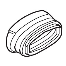 Makita 424001-8 Dust Cover, HM1111C