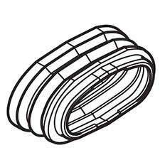 Makita 424247-6 Dust Cover