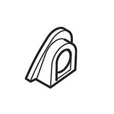 Makita 424445-2 Plug Cap Cover, RBC201