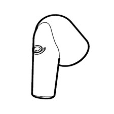 Makita 424522-0 Plug Cap, EA3201S