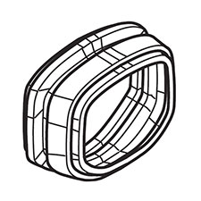 Makita 424557-1 Dust Cover, HR4013C