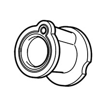 Makita 424571-7 Inlet Pipe, EA3601F