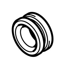 Makita 424623-4 Grommet, EB7650TH