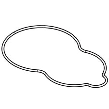 Makita 424667-4 Seal Ring B, HM1812