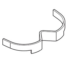 Makita 424689-4 Front Damper, XCV04