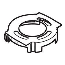 Makita 450033-9 Baffle Plate, HR4510C