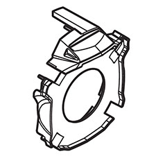 Makita 450176-7 Baffle Plate, BJR182Z