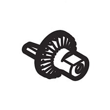 Makita 450244-6 Crank Gear, HR3210C