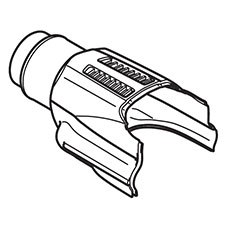 Makita 450254-3 Crank Housing Cover, HR3210C