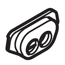 Makita 450279-7 Dust Cover Support