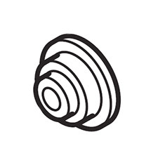 Makita 450352-3 Shoulder Sleeve 6, HR3210C