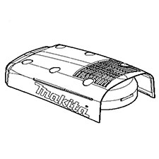 Makita 451115-0 Gear Cover, HM1214C