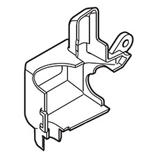 Makita 451379-6 Contact Arm Cover, AN250HC