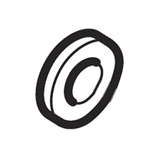 Makita 451462-9 Isolating Washer, EK8100