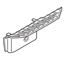 Makita 451731-8 Muffler Plate, EM2650LH