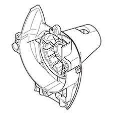 Makita 451735-0 Clutch Case, EM2650LH