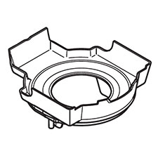 Makita 451837-2 Baffle Plate, HM1111C