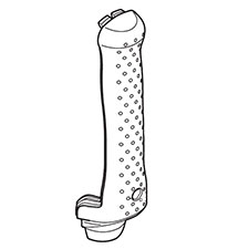 Makita 451841-1 Handle Cover, HM1111C