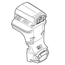 Makita 451846-1 Handle Base, HM1111C