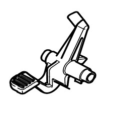 Makita 452025-4 Choke Lever, EA3201S