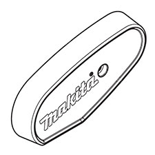 Makita 452478-7 Belt Cover, LXPK01