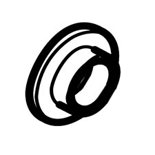 Makita 452670-5 Isolating Washer, EA3201S