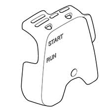 Makita 452917-7 Air Cleaner Case, RPT250