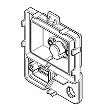 Makita 453501-1 Air Cleaner Plate, PM7650H