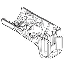 Makita 453756-8 Handle Cover, LXMT02