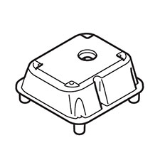 Makita 453860-3 Rocker Cover Inner, EM2650LH