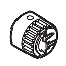 Makita 454312-7 Adjuster, AN635H