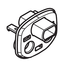 Makita 454344-4 Dust Support B, HR4013C