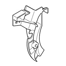 Makita 454493-7 Air Guide Plate, EA3601F