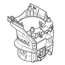 Makita 454757-9 Motor Housing, HR5212C